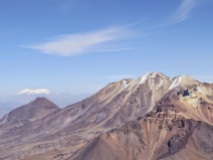 Volcan Chachani - en face du sommet